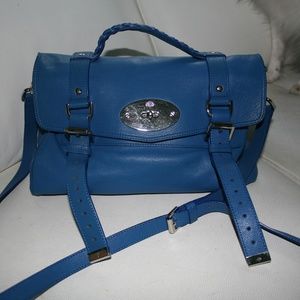 Mulberry Alexa Buffalo Blue in Medium